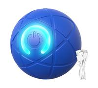 Interactive Rolling Dog Ball, Motion-Activated Pet Toy, Built-In LED Light Feature, Durable Bounce Design, Stimulating Play Device, Ideal for Puppies, Small Breeds, Indoor Exercise, Training