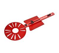 Interactive Router Jigs Woodworking, Aluminum Alloy Router Guide, Multifunctional Adjustable Cabinet Hardware, Groove Cutter Template for Woodworking, 20.98x6.81x1.34 Inches