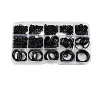 Interactive Sealing Ring Kit, Rubber Gasket Set, O Ring Assortment, Responsive Leak Resistant Design, Many Size Seals for Automotive Repair, Plumbing Maintenance, Home Industrial Use 3.77x6.69 Inches