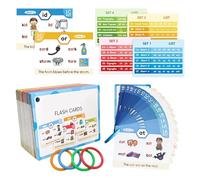 Interactive Sight Word Cards, Homeschool Vocabulary Cards, Classroom Phonics Learning Cards, Phonics Games for Early Education, Sight Word Phonics Flash Cards, Phonics Vocabulary Cards for Home