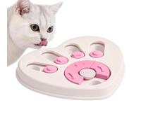 Interactive Slow-Feeding Bowl | Dog Bowls Anti-Choke Heart Shape Maze Toys | Robust Educational Toy Dog Slow Feeders For Medium Large Breed, Cat, Kitten, Puppy, Enrichment, Brain Training, Boredom, S