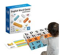 Interactive Spelling Game - Family Kids Educational Activity for Word Recognition | Fun Letter Matching, Vocabulary Development, and Critical Thinking Practice for School Learning and Home 5.5in