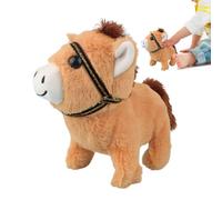 Interactive Stuffed Animal: The horse stuffed animal with a built-in electr