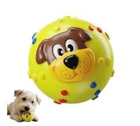 Interactive Toys - Esfera ruidosa a prueba de pinchazos, 1 pieza de sonido resistente para juegos caninos, globo de goma audible con agarre de textura, equipo para mascotas, orbe de sabueso sonoro