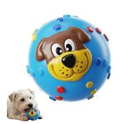 Interactive Toys - Esfera ruidosa a prueba de pinchazos, 1 pieza de sonido resistente para juegos caninos, globo de goma audible con agarre de textura, equipo para mascotas, orbe de sabueso sonoro