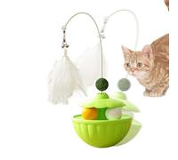 Interactive Toys For Cats | Automatic Shaking Pet Teaser Wand With Catnip Balls , Cat Exercise Toy For Small Medium Kitten Indoor Outdoor Yards Porches Gardens Lawn Playtime , Fun Activity For Daily S