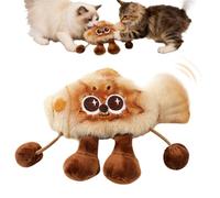 Interactive Toys For Cats - Effortless Fried Food Kitten Exercise | Interactive Rechargeable Kitten Toy - For Pet Parents Trainers Animal Lovers Apartment Home Office Shelters Bedroom Living Room