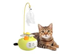 Interactive Toys For Cats - Tail For Indoor Cats | Kitten Wobble Puzzle Ball With Feathers | Cat Teasing Ball Toy | Fors Exercise Training Home Stress Relief Entertainment Indoor Outdoor Dailys