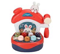 Interactive Whack Game, Early Education Educational Whack Game Convenient Portable Fun Whack Game for Kids Boys Girls Toddlers (Red Bunny)