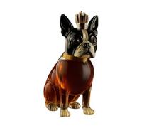 Interactive Whiskey Bottle, Funny Dog Glass Decanter for Licor and Bourbon, Decorative Drinkware for Dad, Husband, Home Bar, Cocktail Nights, Birthday, and Festival Gift Ideas
