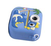 Interactively - Cámara de impresora fotográfica para niños, grabadora de video 1080P, pantalla de 2.4 pulgadas, zoom digital 8X, cámara digital creativa para niños con impresión fotográfica