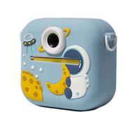 Interactively - Cámara de impresora fotográfica para niños, grabadora de video 1080P, pantalla de 2.4 pulgadas, zoom digital 8X, cámara digital creativa para niños con impresión fotográfica