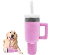 Interactivo masticable para Perros, Ayuda para Limpiar los Dientes, de Peluche para aliviar el estrés, función de Cepillo de Dientes Suave, compañero Peludo Duradero, Pieza de