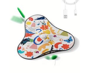 Interactivo para Gatos | Actividad de Ejercicio físico con Teaser Ocultos Que se mueven | Juguetes de enriquecimiento Recargables para Gatos - para Solos en el área de Juego Casa Sala de Estar