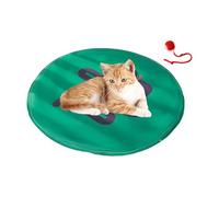 interactivo para gatos, bola automática en movimiento con cubierta - Juego de caza 2 en 1 para juego automático con una simple presión, estimo - Actividad de y ejercicio en tierra