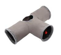 Interactivo para Gatos: de Laberinto expandible, de Tubo de Juego Flexible y Plegable, Juguete de Actividad de Juego de escondite Duradero | Gatito Mascota Interior Navidad