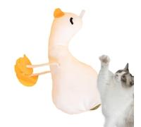 Interactivo Para La Dentición De Gatos: Peluche Relleno De Hierba Gatera, Lindo Accesorio Para Masticar, Tela Que No Se Raya, Atractiva Herramienta De Enriquecimiento Para Mascotas | Uso De Ju