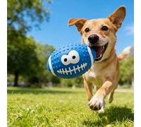 Interaktive Hundespielzeug Funny Face Latex Squeaky Chew For Interactive Play (C, 7.5 x 11.6 cm)