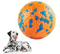 Interaktives Hundespielzeug - Hochelastischer Ball für Große Hunde | Schwimmfähiges Kauspielzeug aus Schaumstoff gegen Langeweile, Robuster Hundeball für Aktives Spielen und Training