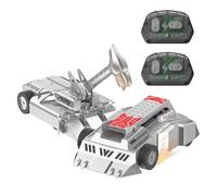 Interaktives RC Duell Auto - 17,5cm Kampfmodus | Stabiles ABS Material, Pädagogisches Kampfroboter Spielzeug ab 8 Jahren Professionelles Funkferngesteuertes Fahrzeug für Familienfeiern Geschenk
