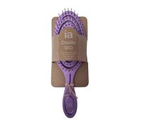 Interapothek Cepillo Del Pelo Biodegradable, desenredantes,facilita el peinado y deshacer los nudos sin tirones,biodegradable (Lila)