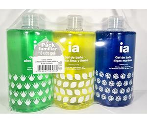 INTERAPOTHEK GEL ESENCIAL TRIPLO SURTIDO BAMBU+ALOE + CITRICO 750ML