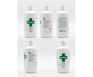Interapothek Heridine Agua Oxigenada 6% (20 Volúmenes) - Antiséptico para Piel Sana y Limpieza de Heridas Superficiales - 500 ml