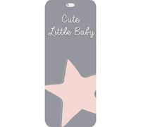 Interbaby 0C043-02 - Colchoneta Universal Cute Little Baby Rosa para Sillas de Paseo, unisex