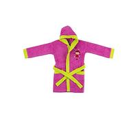 Interbaby Albornoz Infantil 100% Algodón T. 2-4 Años, Color Rosa, Fuchsie