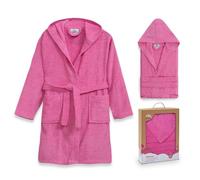 Interbaby Albornoz Niños: Niña, Niño, Bebe Recien Nacido | Albornoz Infantil de 6 a 8 Años | 100% Algodón, Extra Suave, Fácil de Lavar, Alta Capacidad de Absorción