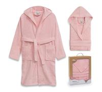 Interbaby Albornoz Niños: Niña, Niño, Bebe Recien Nacido | Albornoz Infantil de 6 a 8 Años | 100% Algodón, Extra Suave, Fácil de Lavar, Alta Capacidad de Absorción