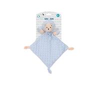 Interbaby - Dou Dou para bebés, Manta de apego, Erizo Azul, 28x17 cm