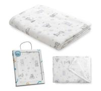 Interbaby - Manta Bebé Recien Nacido | Extrasuave Estampada Koala, Cómoda, Cálida | Manta Meses Bebé 80x110cm, Unisex, Para Cunas, Carritos, Moisés
