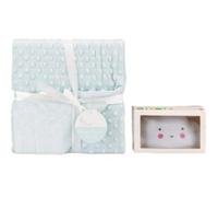 Interbaby - Manta burbuja verde con lámpara nube, unisex