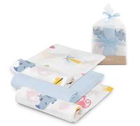 Interbaby Muselina Bambu Bebe 55x75cm | Gasas para Bebes Recien Nacidos, Lactancia, Toalla, Manta | Muselinas Bebe Cómoda, Suave, Transpirable