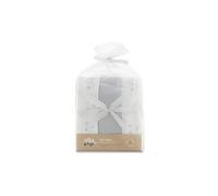 INTERBABY · Pack de 3 Gasas de Bambú BEAR gris para bebés· 55x70 cm · Bambú&Algodón