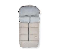 Interbaby | Saco Silla Paseo Universal | Saco Bebe Invierno Suave, Cálido, Afelpado | Saco Carro Bebe Invierno Desmontable, Doble Apertura, Lavado Fácil, Materiales Antialérgicos | Beige
