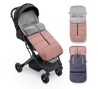Interbaby - Saco Silla Paseo Universal, Saco de Carro Bebé Invierno impermeable y transpirable (Rosa)