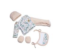 Interbaby Set Primera puesta Animalitos rosa para recién nacido