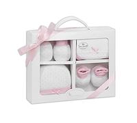 Interbaby SET01-02 Set Primera Puesta 4 Piezas Rosa (Paquete de 2)