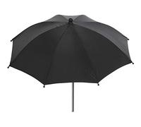 INTERBABY- Sombrilla Lisa Negro para silla de paseo