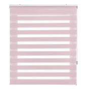 INTERBLIND | Estor Enrollable Noche y Día Elegante Tamaño 140x180 Ancho x Alto - Estor Instalación Fácil Tamaño Tela 137x175 - Estor Color Rosa