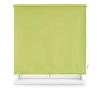 INTERBLIND | Estor Enrollable Opaco Liso Premium - Estor Enrollable Tamaño 140x175 cm Ancho por Alto - Estor Opaco Medida Tela 137x170 cm - Estor Térmico PISTACHO - Estor Aislamiento Luz, Frío y Calor, AINT DRACO_210-PISTACHO_140X175
