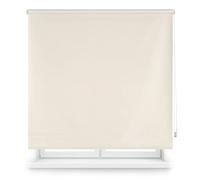 INTERBLIND | Estor Enrollable Opaco Liso Premium - Estor Enrollable Tamaño 140x175 cm Ancho por Alto - Estor Opaco Medida Tela 137x170 cm - Estor Térmico BEIG - Estor Aislamiento Luz, Frío y Calor
