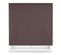 INTERBLIND | Estor Enrollable Opaco Liso Premium - Tamaño 160x230 cm Ancho por Alto - Medida Tela 157x225 cm - Térmico Gris - Aislamiento Luz, Frío y Calor