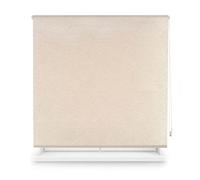 INTERBLIND | Estor Opaco Premium Tamaño 100x230 Ancho x Alto - Estor Instalación Fácil Pared o Techo Tamaño Tela 97x225 - Estor Beige