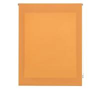 INTERBLIND | Estor Premium Enrollable Translúcido Liso de 80x175 cm - Medida de la Tela 77x170 cm - Color Naranja - Para Ventanas