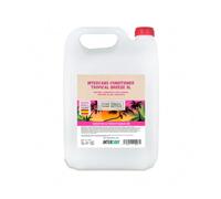 Intercabo Acondicionador Pelo Profesional 5 Litros con Keratina y Provitamina B5 - Tropical Breeze - Hidratante para Cabello Seco, Dañado o Teñido - Peluquería, Hotel y Hogar - Fabricado en España