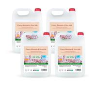 Intercabo Jabón de Manos Cherry Blossom & Rice Milk 4 x 5L Recarga Líquida