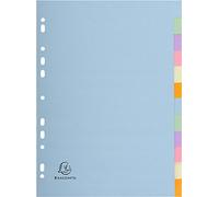 Intercalaires carte 180g forever 12 positions - a4